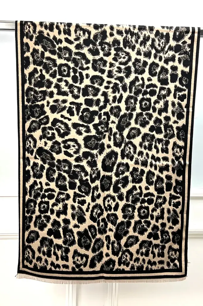 Scarf 09369 (BlackCamel)