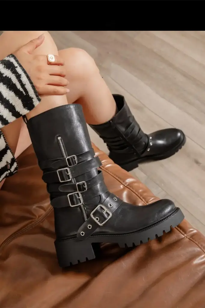 Turtleneck Jumper 9612 - Khaki / One Size